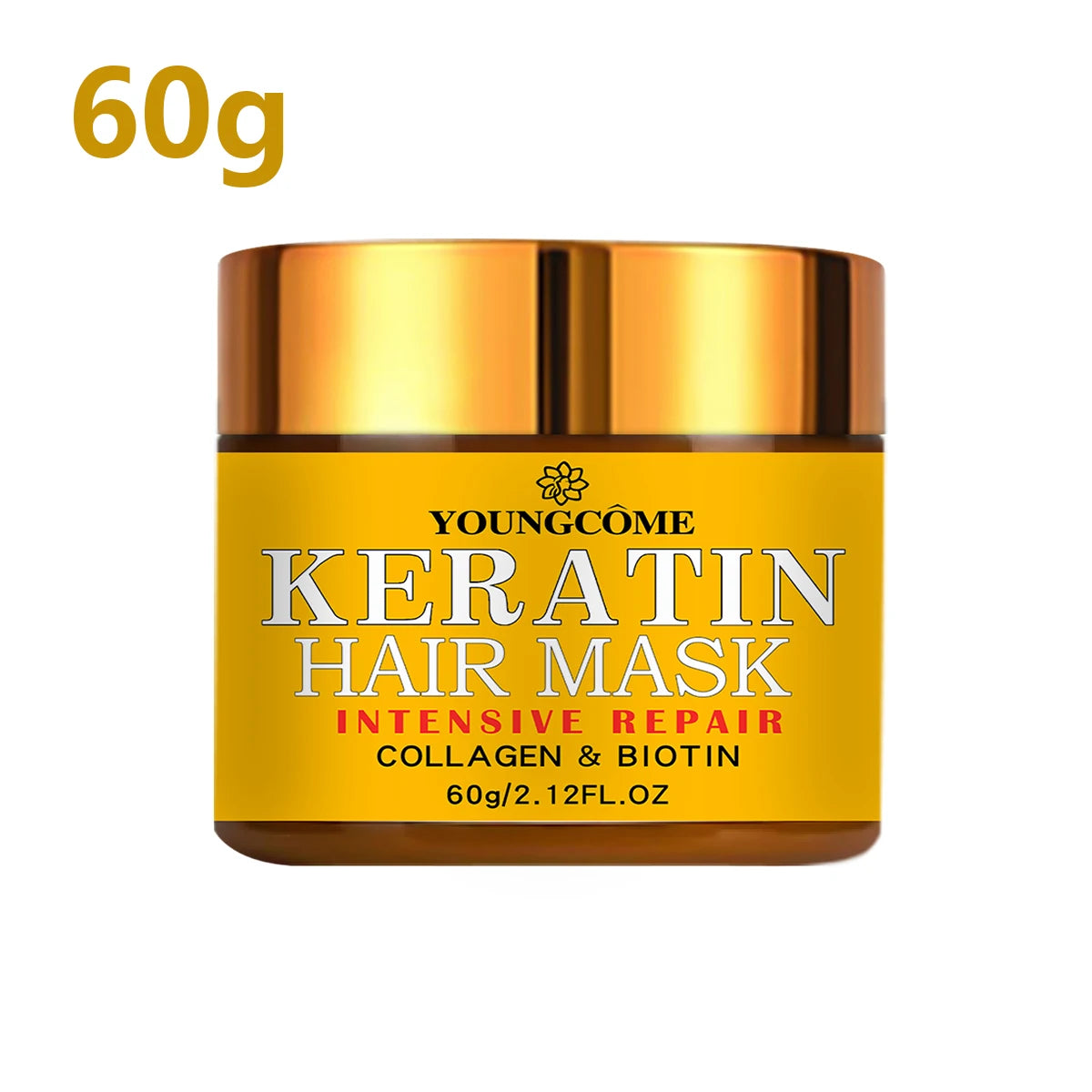 Hair Repair Mask with Biotin, Collagen & Keratin – Deep Nourishing Treatment for Dry & Damaged Hair